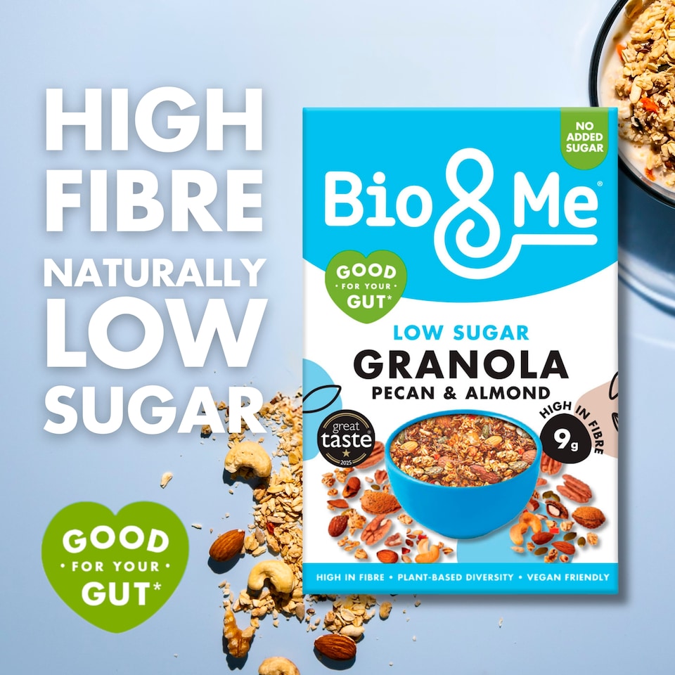 image 1 of Bio&Me Low Sugar, Naturally Gut-Loving Granola 360g