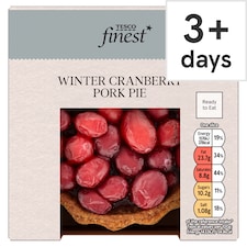 Tesco Finest Winter Cranberry Pork Pie 440g