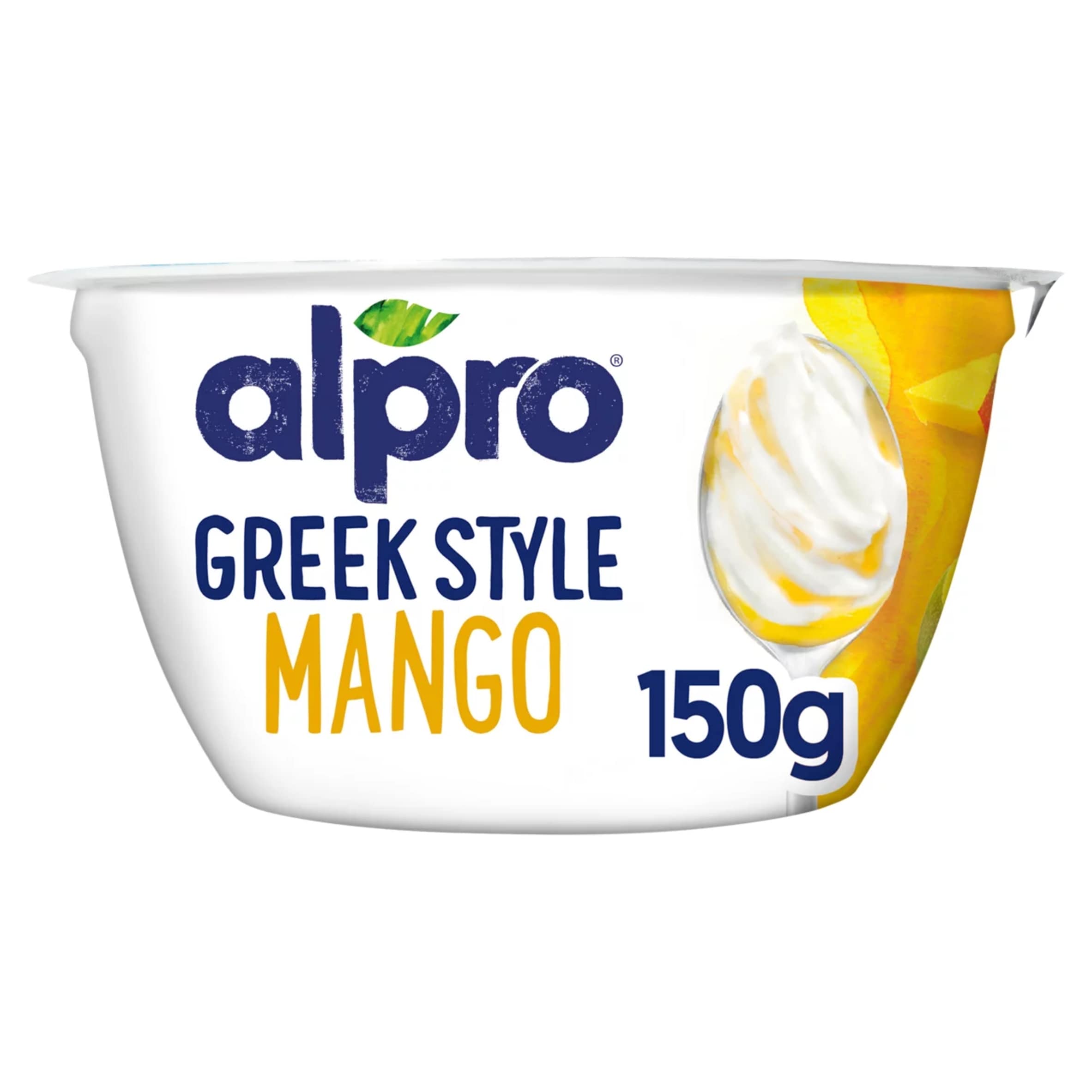 Alpro Greek Style Mango Dairy Free Yoghurt Alternative 150g