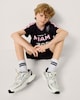 image 2 of Inter Miami CF T-shirt and Shorts Set in Black