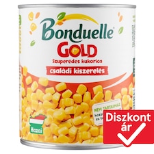 Bonduelle Gold szuperédes morzsolt kukorica 670 g