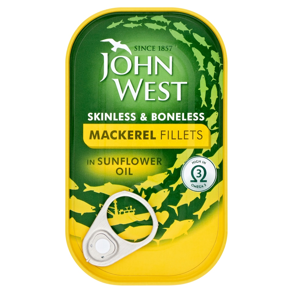 John West Mackerel In Sunflower 125G