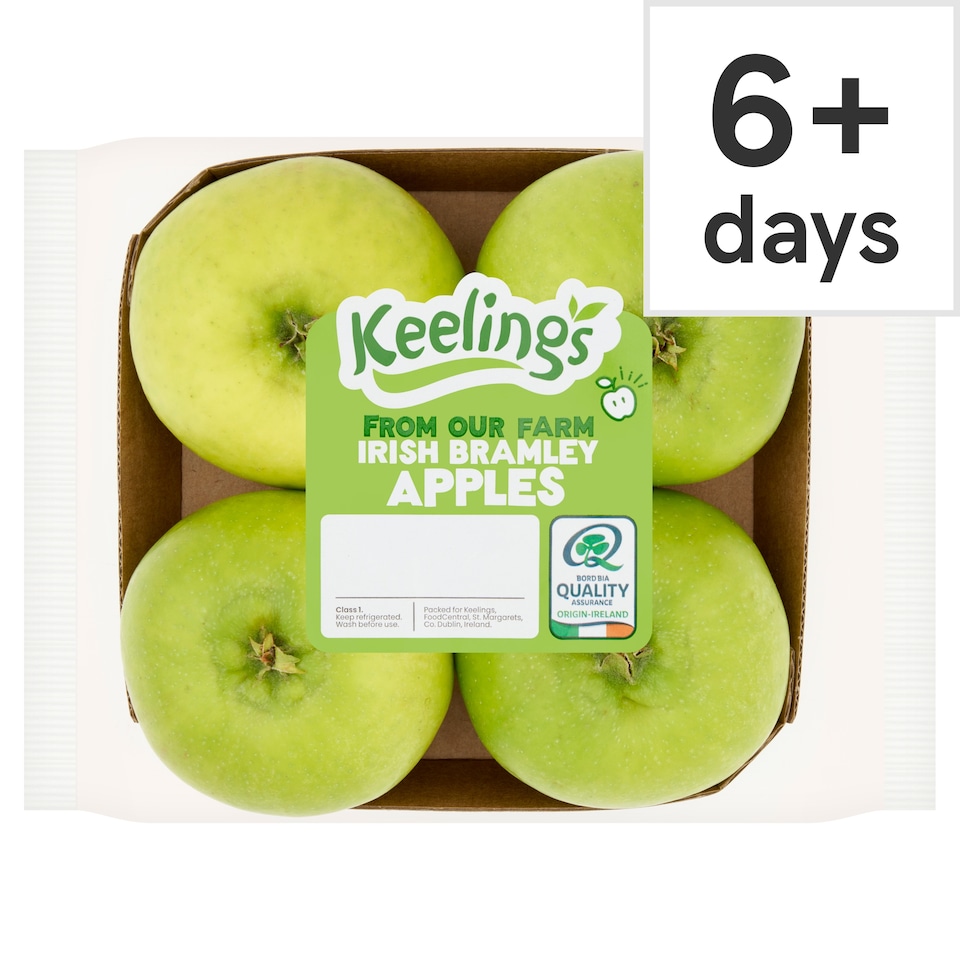 Keelings Irish Bramley Apple 4 Pack