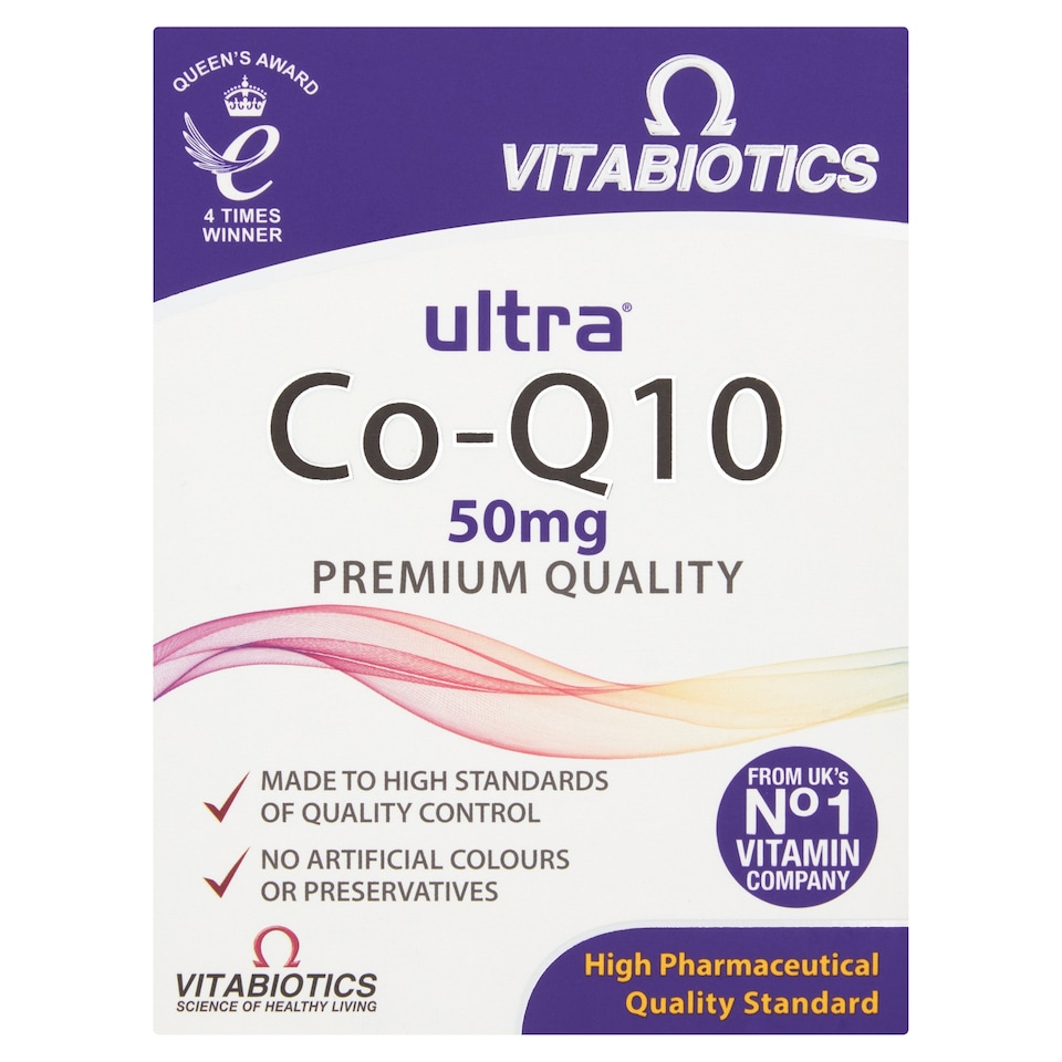 Vitabiotics Ultra Co-Q10 50Mg 60 Tablets