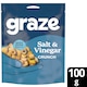image 1 of Graze Salt & Vinegar Crunch Protein Sharing Bag Snack 100G
