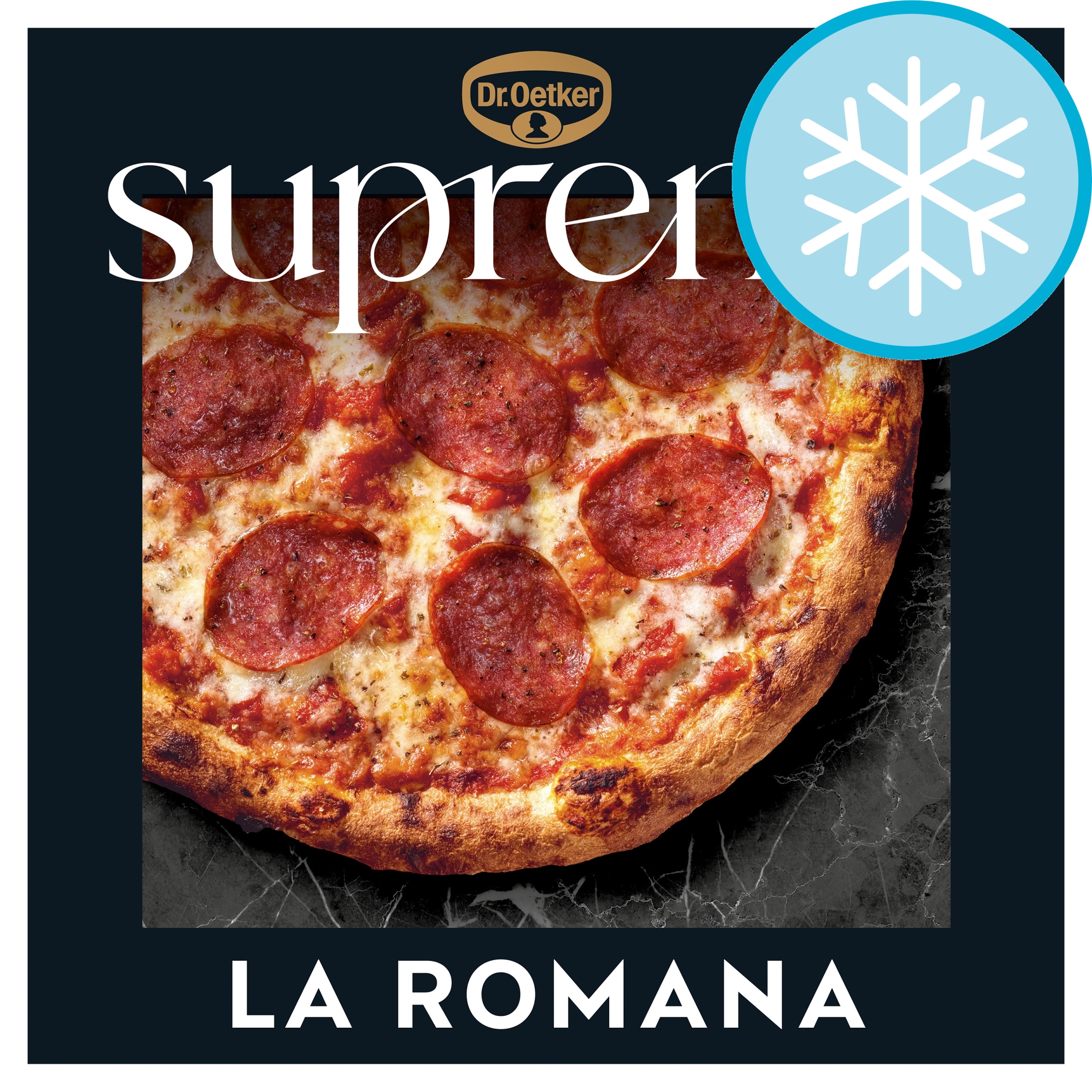 Dr. Oetker Suprema La Romana Salami Sourdough Pizza 425g