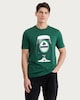 image 2 of F&F Pure Cotton Luck of the Irish Print T-Shirt in Green