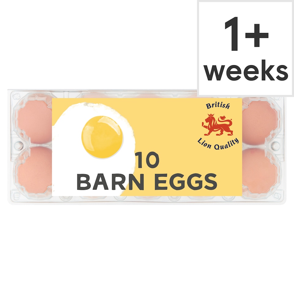 image 1 of Tesco British Barn Eggs 10 Pack