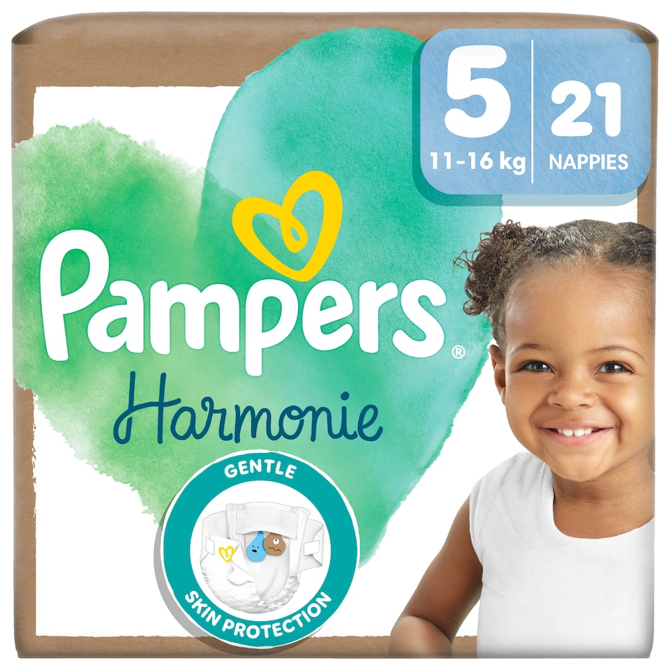 Pampers Harmonie Pelenka, Méret: 5, 21 Pelenka, 11kg-16kg 1. kép