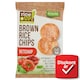 RiceUp! Eat Smart teljes kiőrlésű barna rizs chips ketchup ízesítéssel 60 g  1. kép