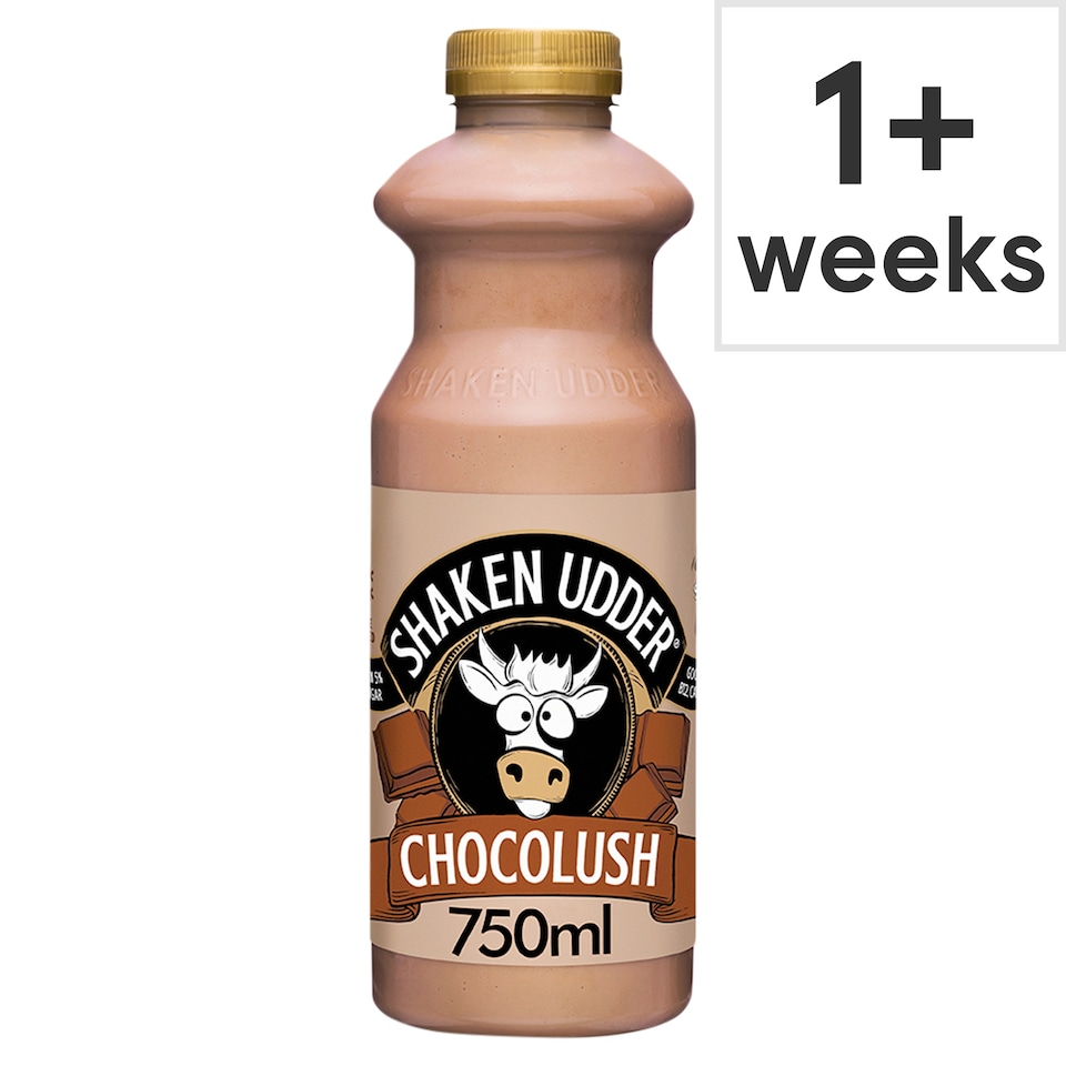 image 1 of Shaken Udder Chocolush Milkshake 750ml