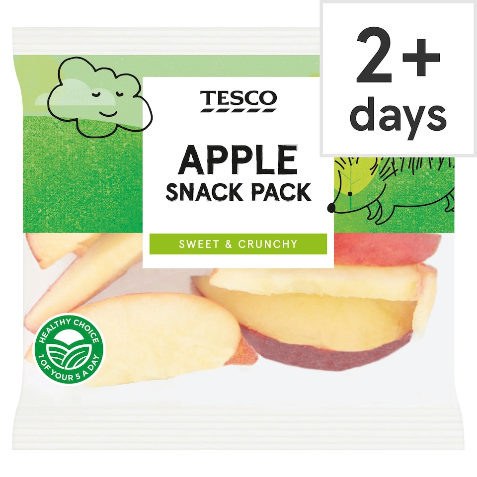 Tesco Apple Snack Pack 80G