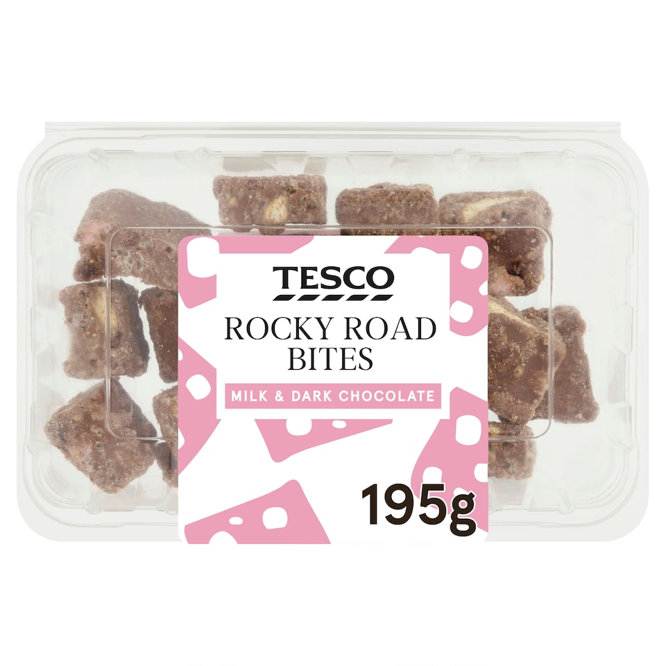 Tesco Rocky Road Bites 195G