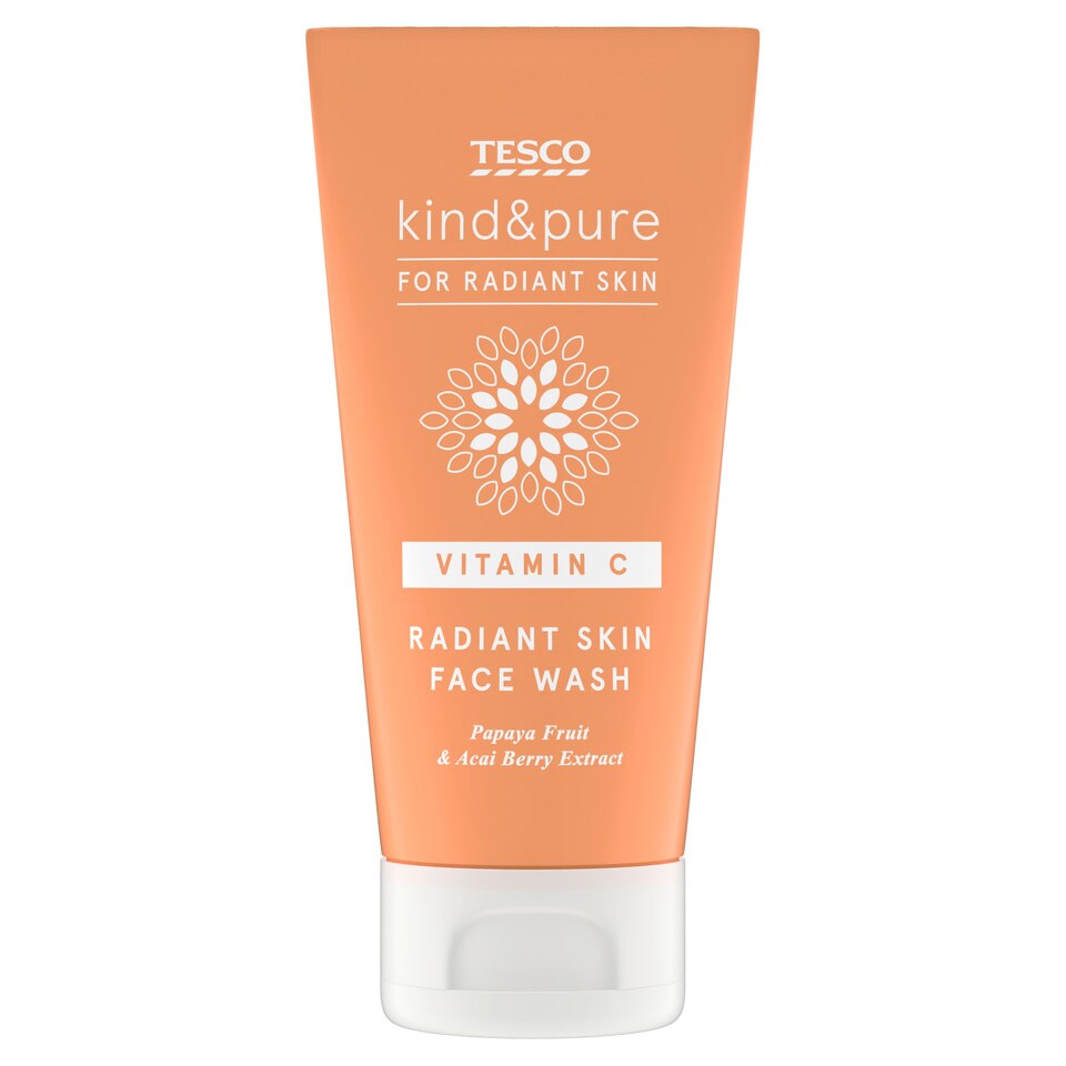 Tesco Kind & Pure Vitamin C Face Wash 150Ml