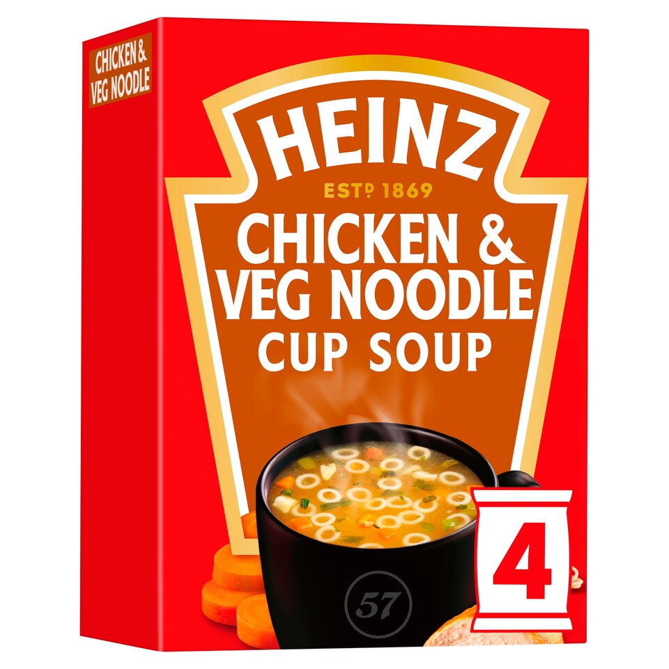 image 1 of Heinz Clsc Chicken Noodle And Vegetable Cup Soup 72G