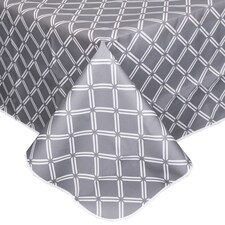 Tesco Grey Reusable Tablecloth