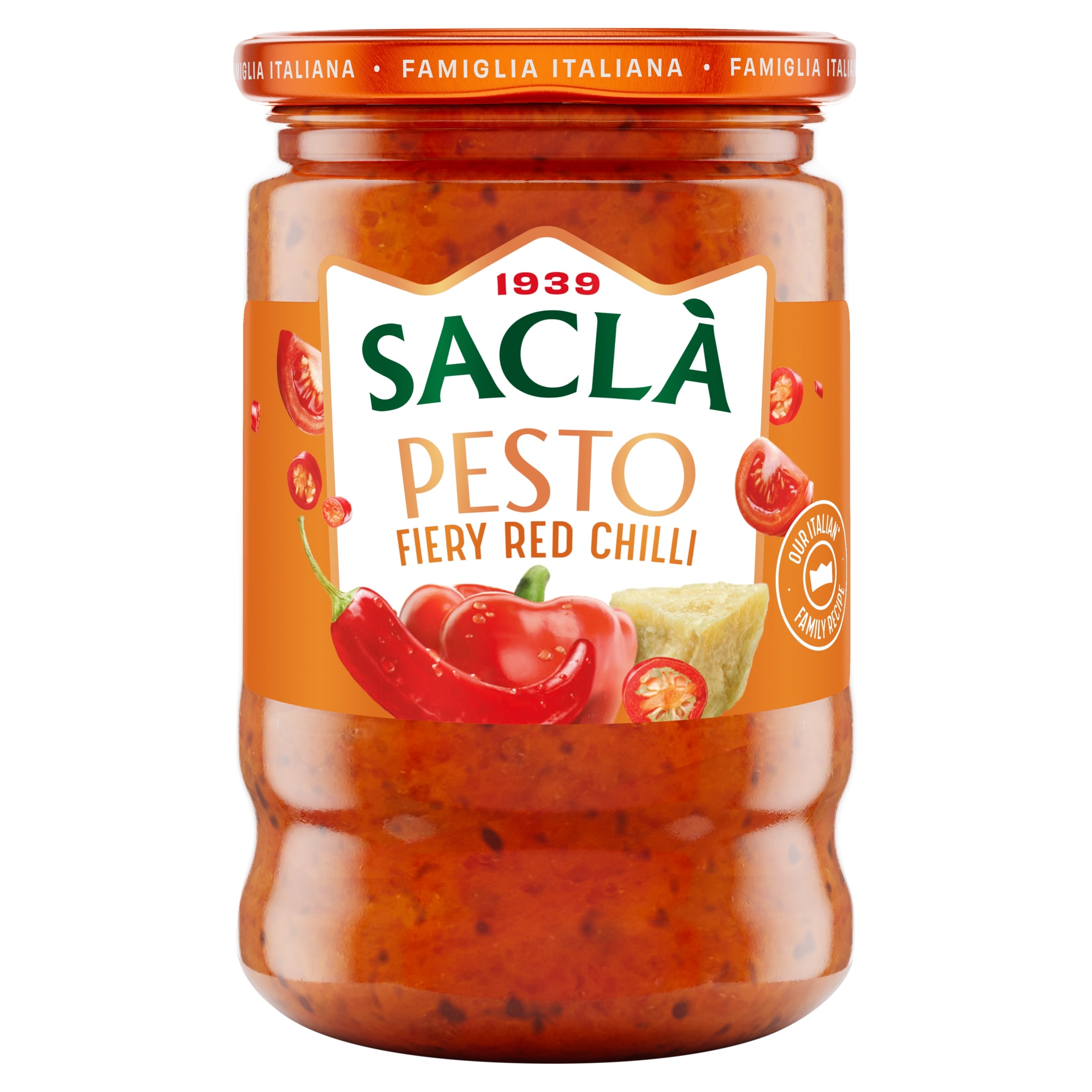 Sacla Fiery Chilli Pesto 190G