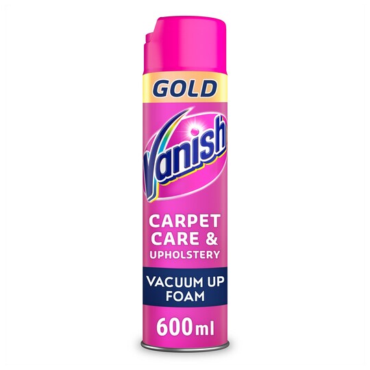 Vanish Gold Carpet Cleaner Foam 600 Ml Tesco Groceries