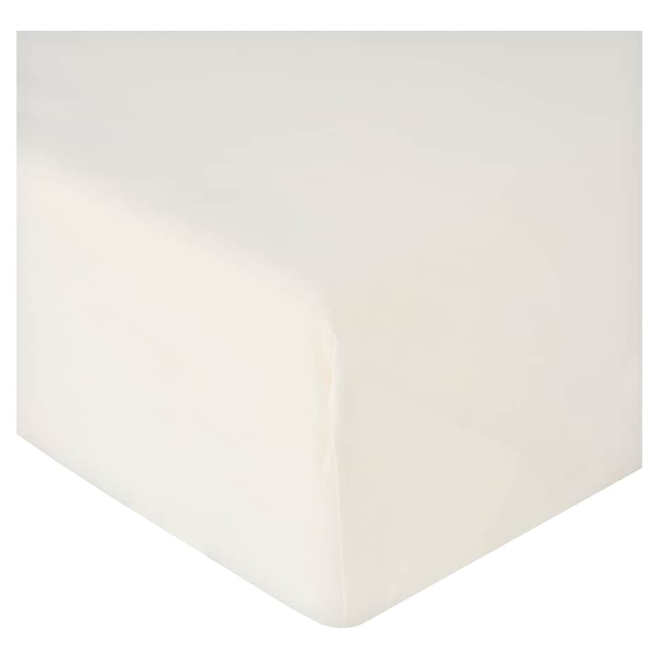 F&F Home Supersoft White Flat Sheet Single
