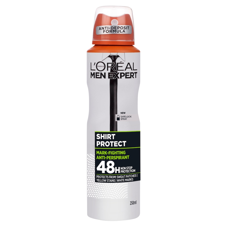 L'or Men Expert Shirt Protect Deodorant 250Ml