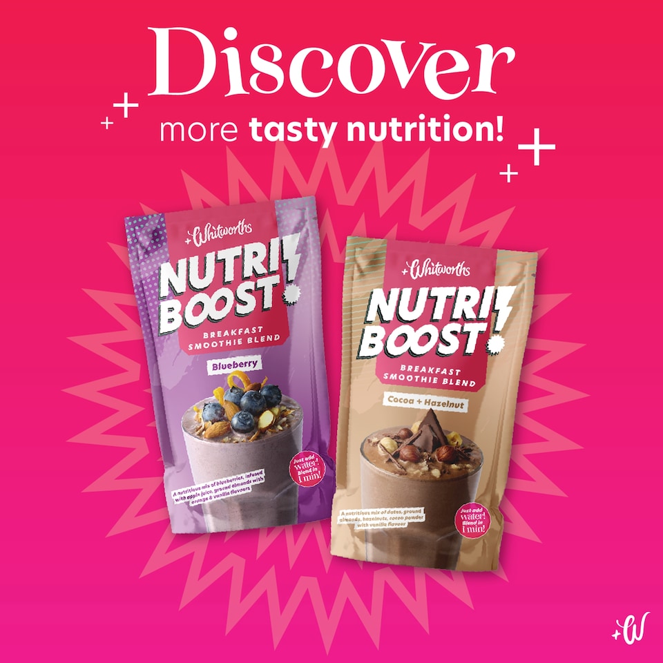 image 1 of Whitworths Nutriboost Strawberry Smoothie Blend 75g