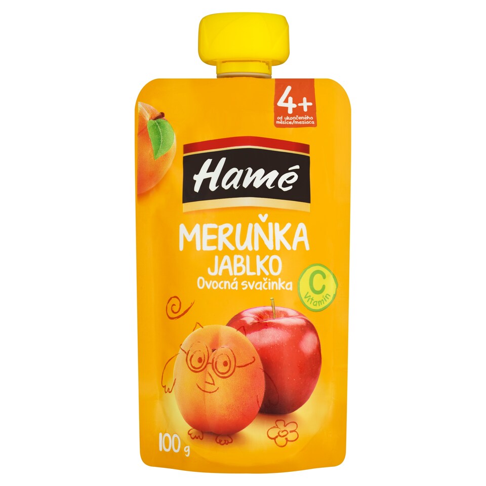 obrázok 1 z Hamé Marhuľa a jablko 100 g