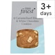 image 1 of Tesco Finest Caramelised Biscuit & Belgian White Chocolate Cookies 4 Pack