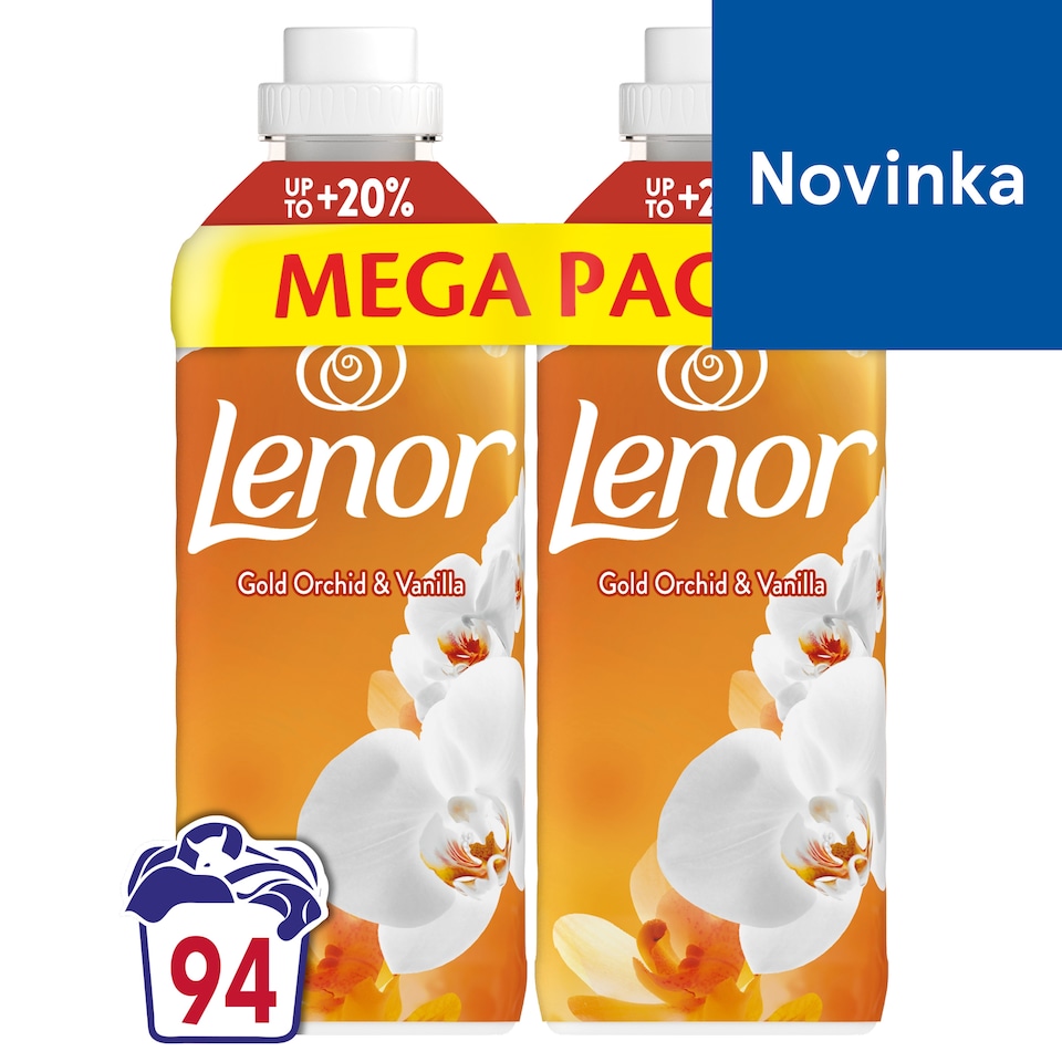 image 1 of Lenor Fabric Conditioner 94 Washes, Orchid & Vanilla