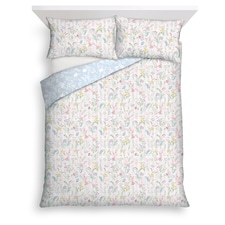 Tesco Wild Flowers Printed Seersucker Double