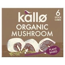 Kallo Organic Stock Cubes Mushroom 66G