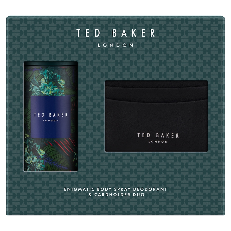 image 1 of Ted Baker Fusion Enigmatic Body Spray Deodorant & Cardholder Duo Gift