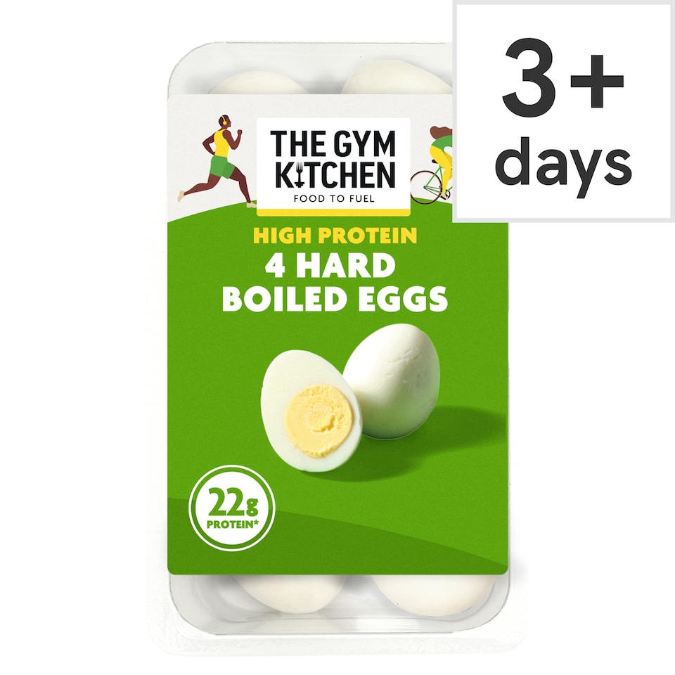 image 1 of The Gym Kitchen High Protein Boiled Eggs 4 Pack 175g