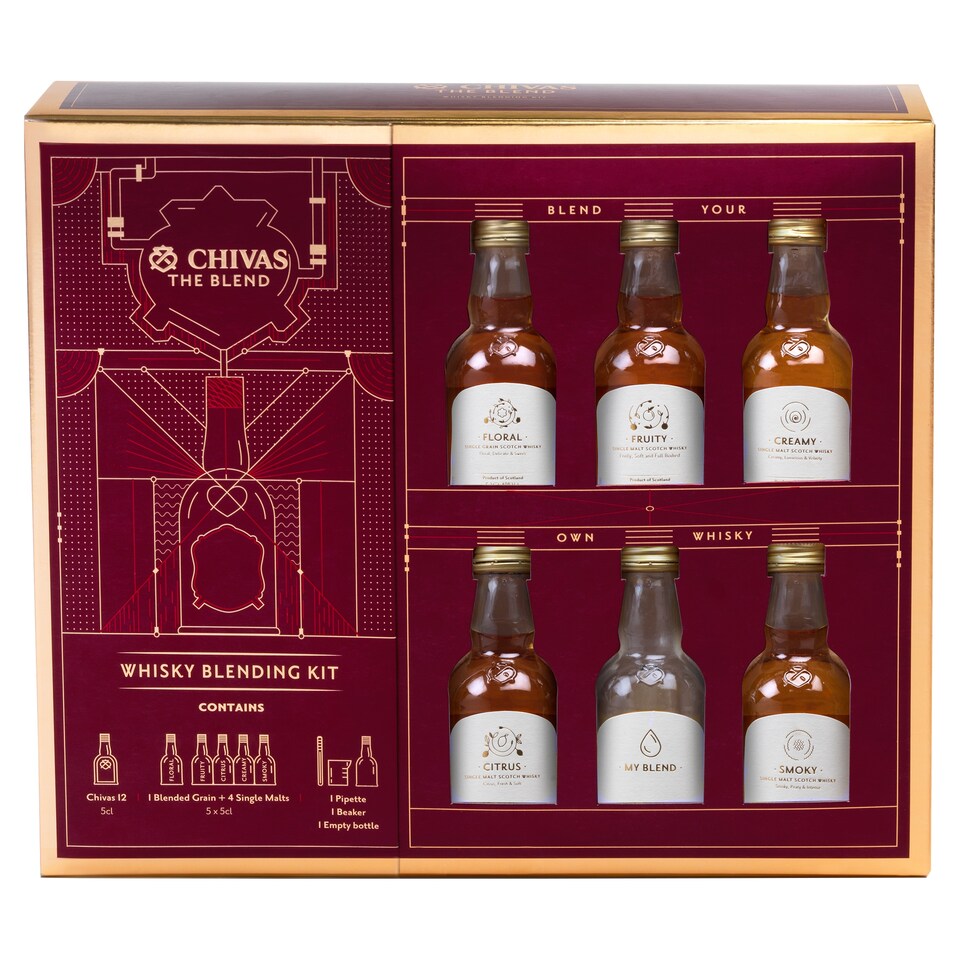 image 1 of Chivas Scotch Whisky Blending Kit 6 X 5Cl
