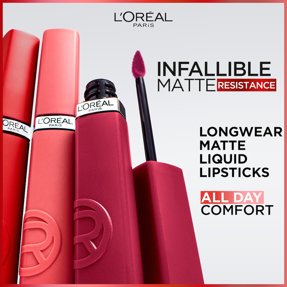 image 1 of L'Oreal Paris 5Ml Matte Resistance 230 Shopping Spree