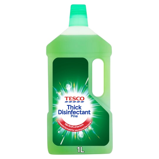 Tesco Thick Disinfectant Pine 1 Litre Tesco Groceries