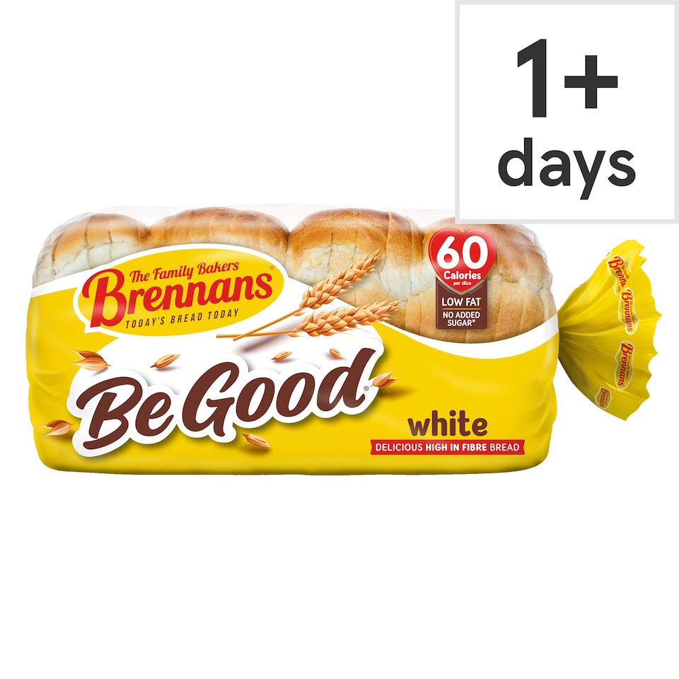 Brennans Be Good White Bread 600g