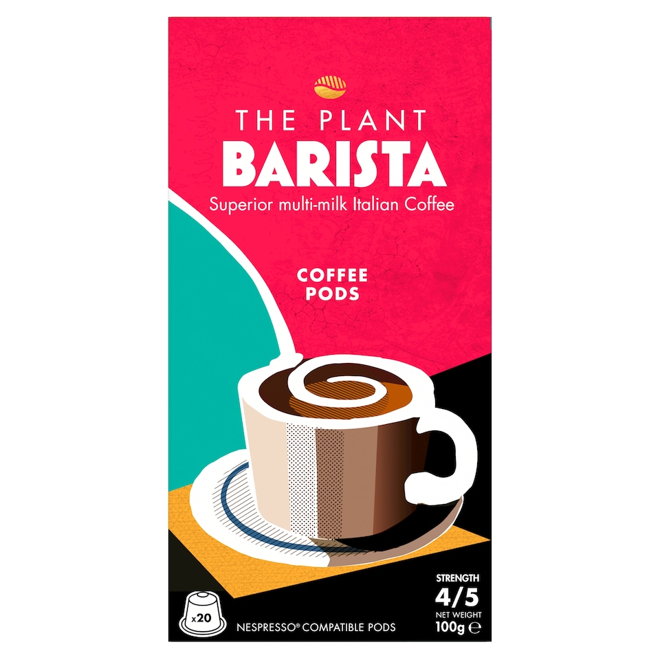 The Plant Barista Coffee Pods 20 Pack 100g