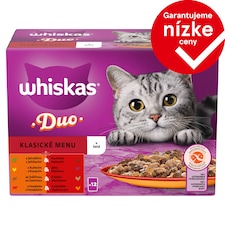 Whiskas Duo klasické menu v želé 12 x 85 g (1,02 kg)