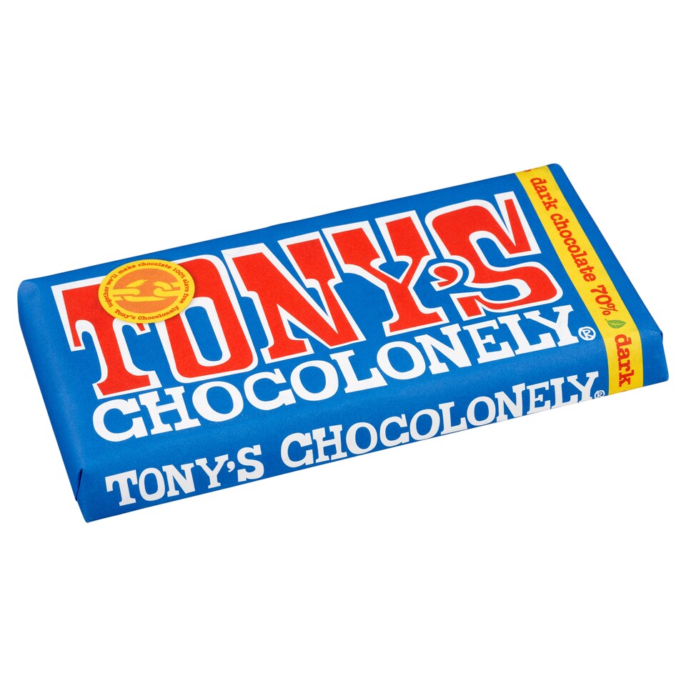 Tony's Chocolonely Hořká čokoláda 180g