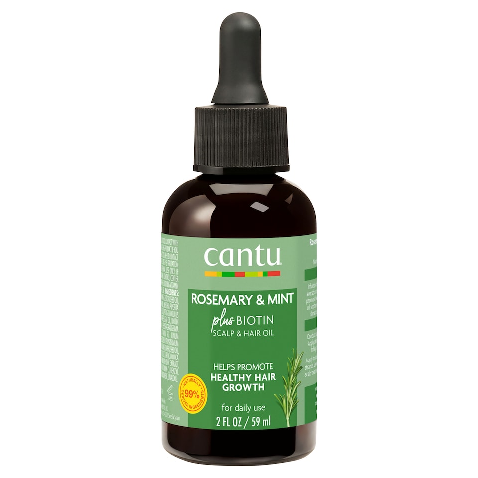 Cantu Rosemary & Mint Biotin Infused Scalp & Hair Oil 59ml