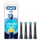 image 1 of Oral-B iO Series Ultimate Clean Black, Original Brush Heads, CrissCross Bristles, 4