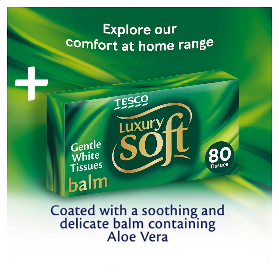 image 1 of Tesco Balm Pocket Tissues 8 Pack