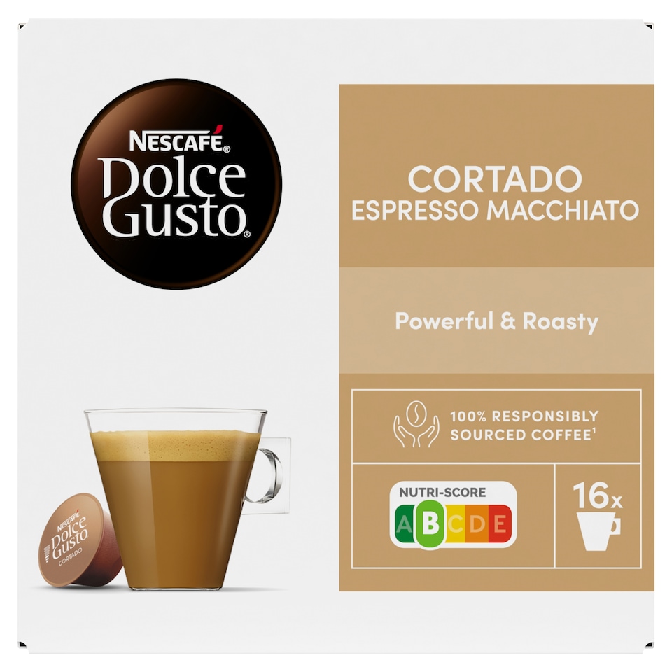 obrázok 1 z NESCAFÉ® Dolce Gusto® Cortado - káva v kapsulách - 16 ks