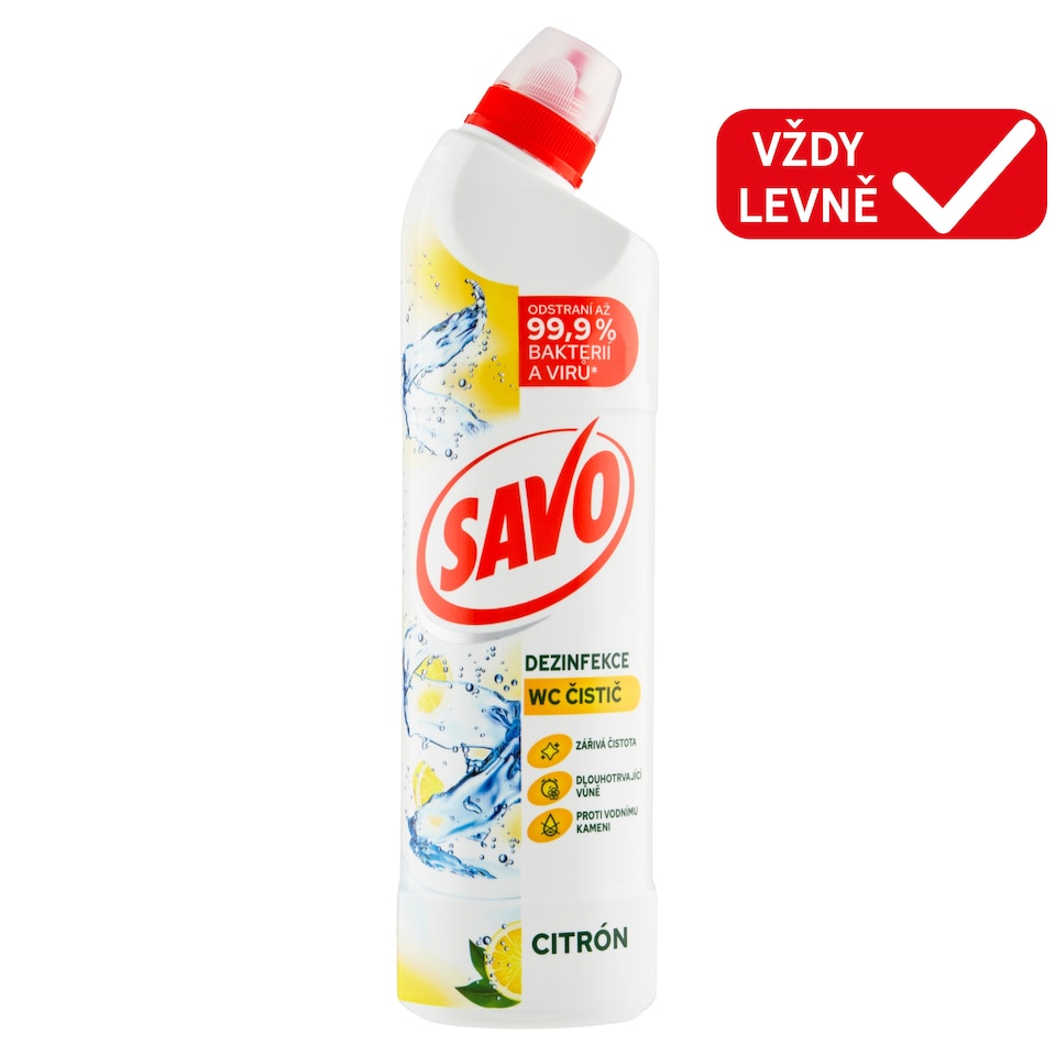 Obrázek 1 pro produkt Savo Citrón WC gel 700ml