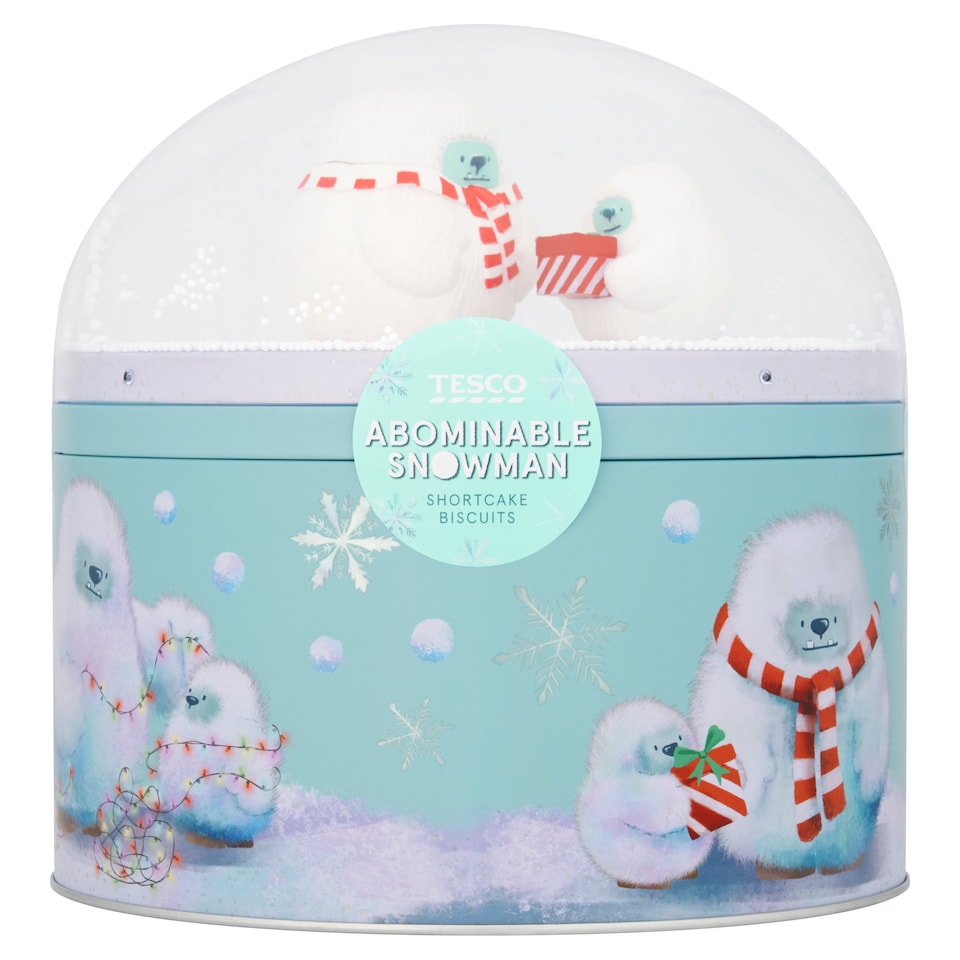 Tesco Abominable Snowman Shortcake Biscuits 300g