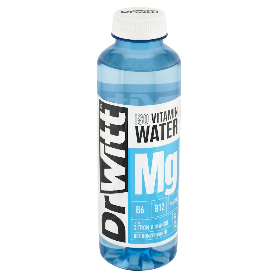 DrWitt Iso Vitamin Water nesýtený izotonický nápoj s príchuťou manga a citróna 550 ml