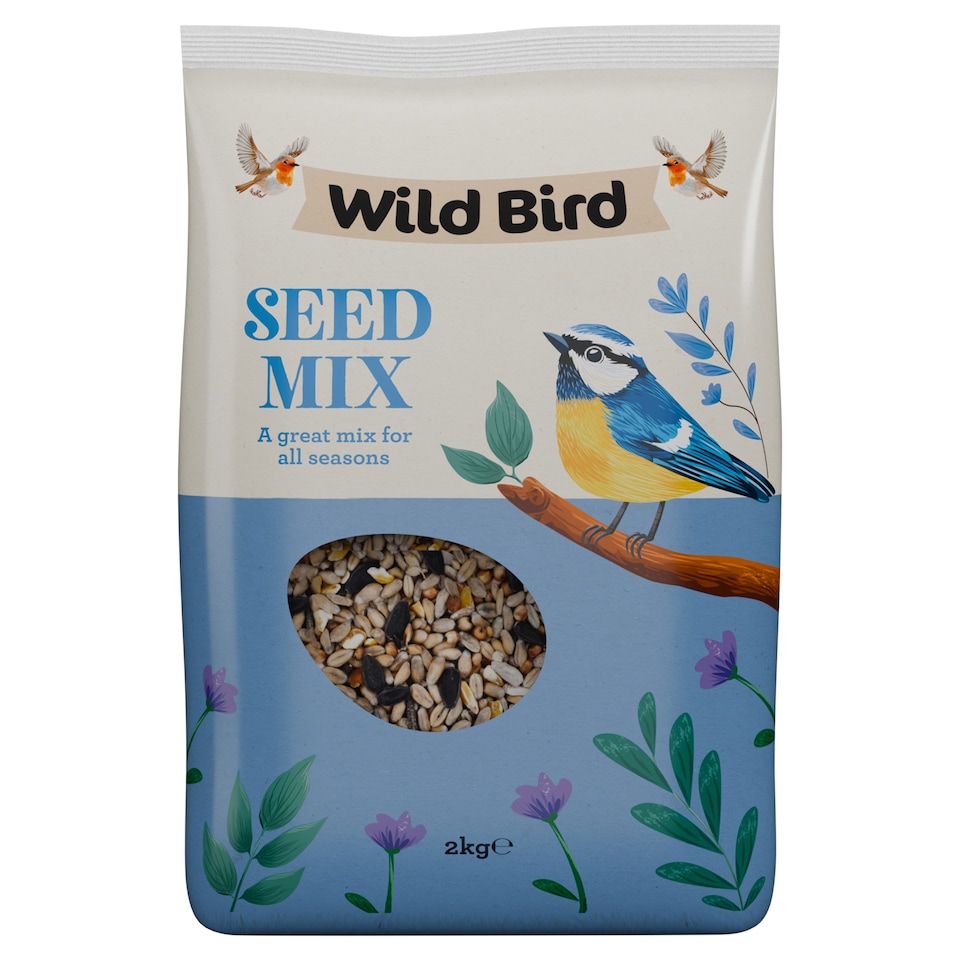 Wild Bird High Energy Seed Mix Bird Food 2kg