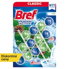 Bref Power Active Pine Solid Toilet Block 3 x 50 g