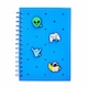 image 2 of Taggeez Customisable Notebook & Charms Blue