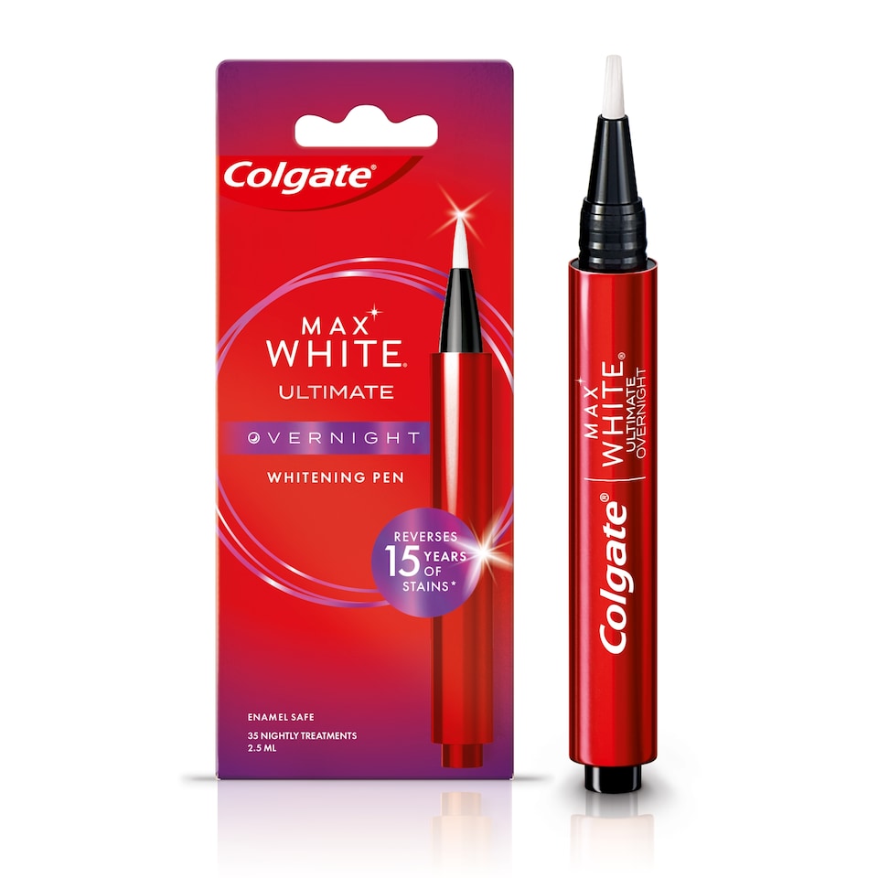 image 1 of Colgate Max White Overnight Whitening Pen 2.5Ml